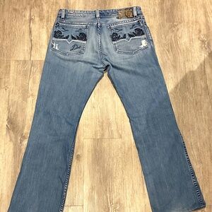 Diesel Zaf Special Wash #0089X Blue Jeans